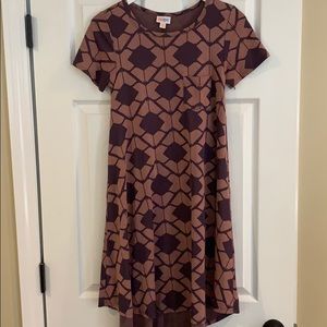 Lularoe printed swing dress
